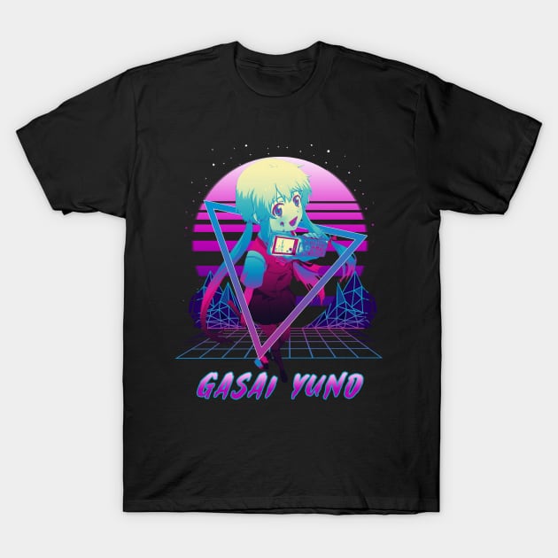 Yuno Gasai Chaos And Devotion T-Shirt by A Cyborg Fairy